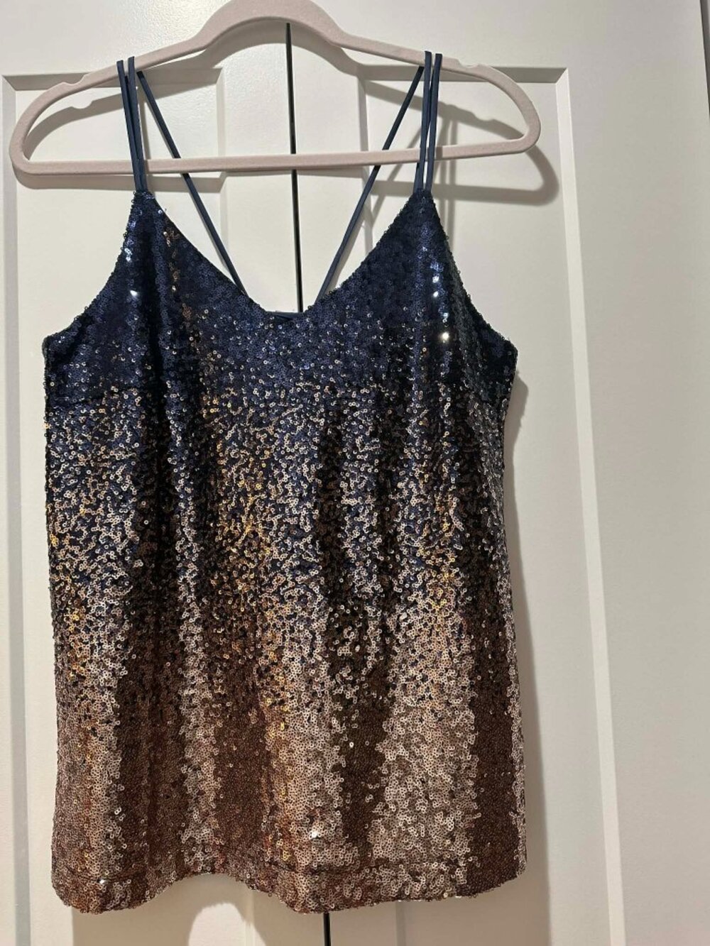 Y.A.S. Sequined Cami Top UK8  US4